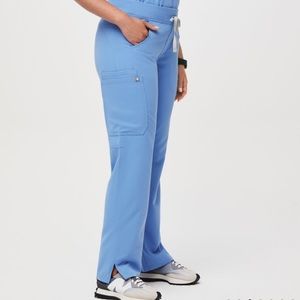 Figs Women's Ceil Blue Kade - Cargo Scrub Pants - XS / Ceil Blue